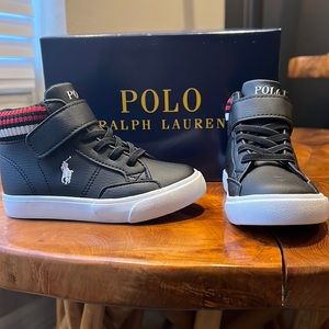 BNIB TODDLER BOYS SIZE 8 POLO RALPH LAUREN THERON BOOTS